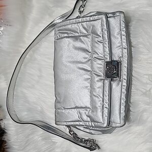 Michael kors medium quilted shell crossbody bag